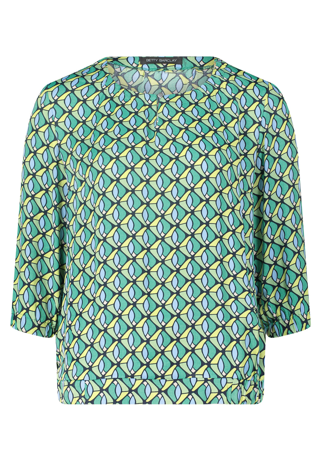 

Блуза Betty Barclay Schlupf mit Muster, цвет Green/Blue