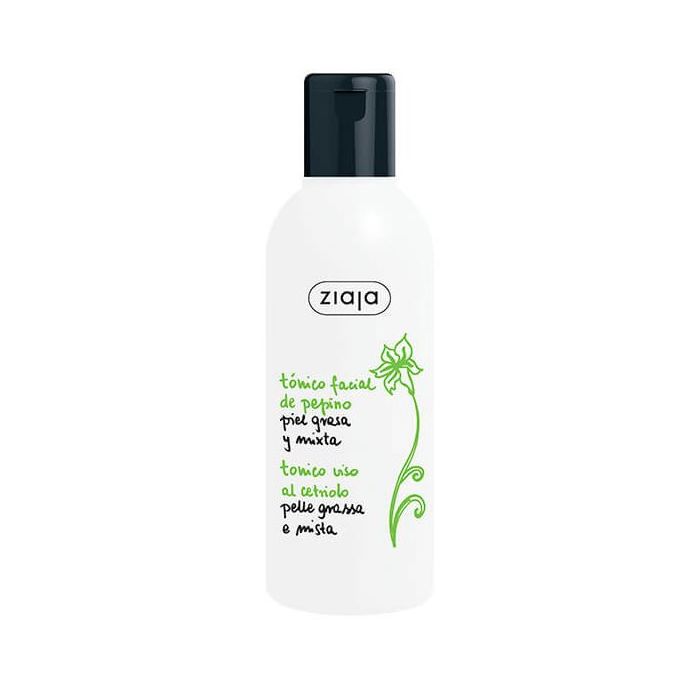 Тональная основа Cucumber Tónico Facial Pepino Ziaja, 200 ml тоник для лица liv delano тоник матирующий для жирной и комбинированной кожи лица