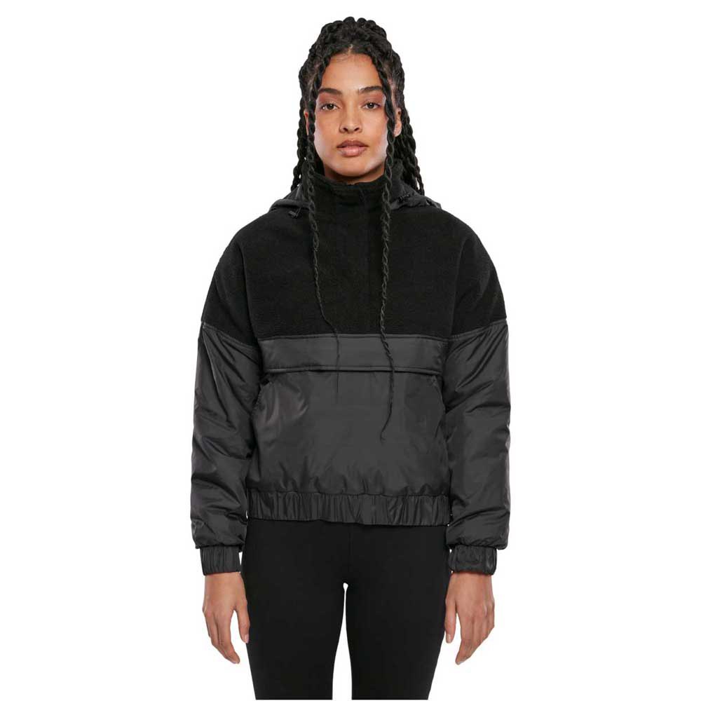 цена Куртка Urban Classics Sherpa Mix, черный