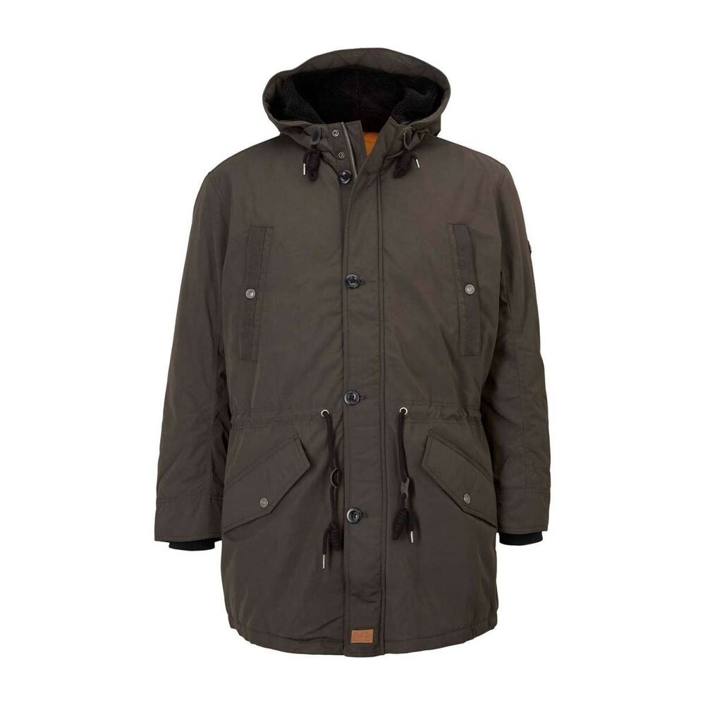 

Парка Tom Tailor 1029312 Plus Casual, зеленый