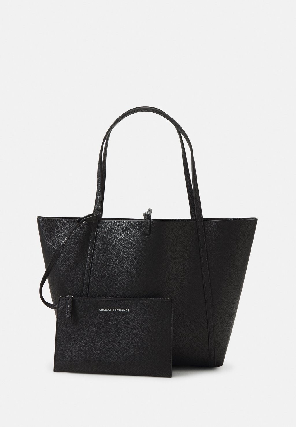 

Сумка-тоут Armani Exchange, черно-белый, Черный