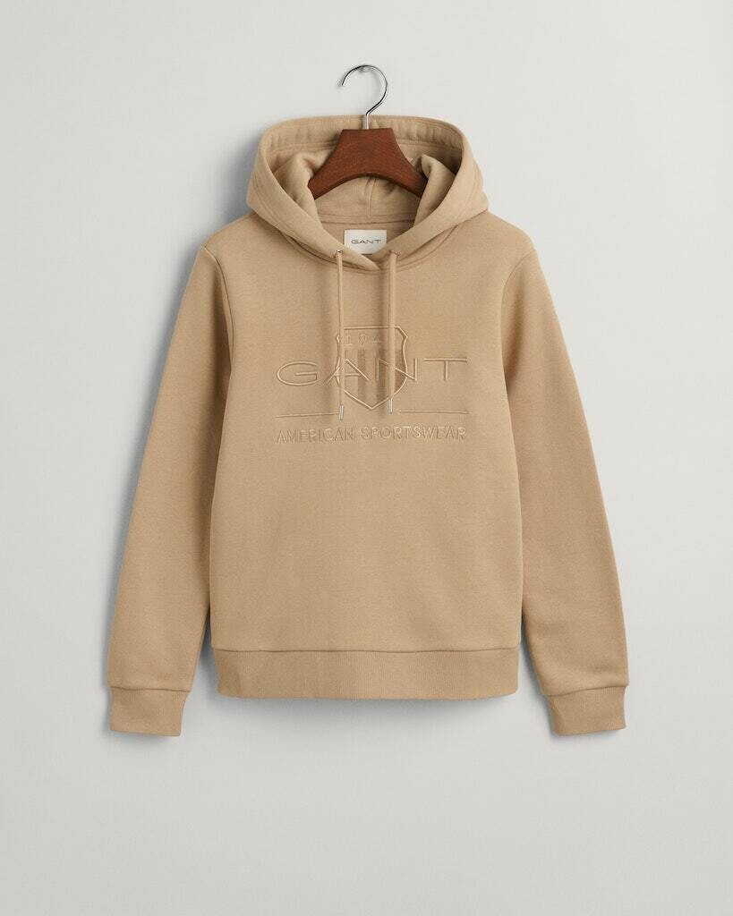 

Толстовка Gant, цвет dark khaki