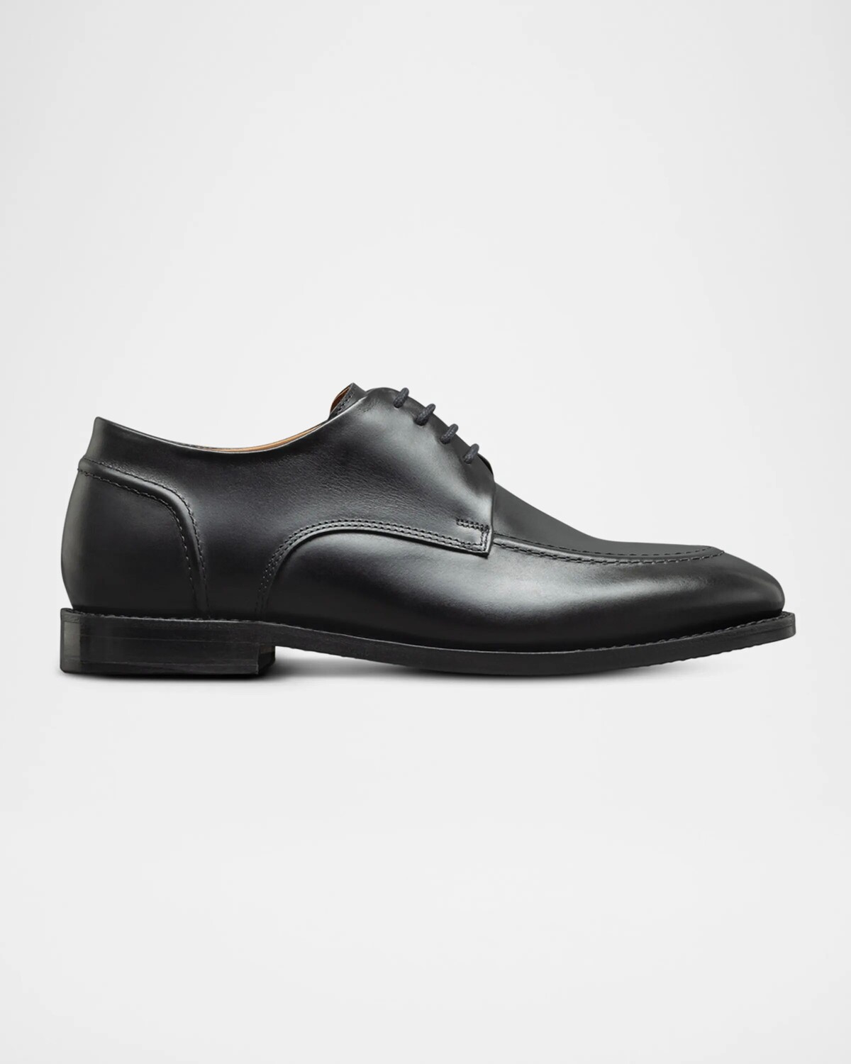 

Мужские кожаные туфли дерби Raymond с передником и носком Allen Edmonds, черный