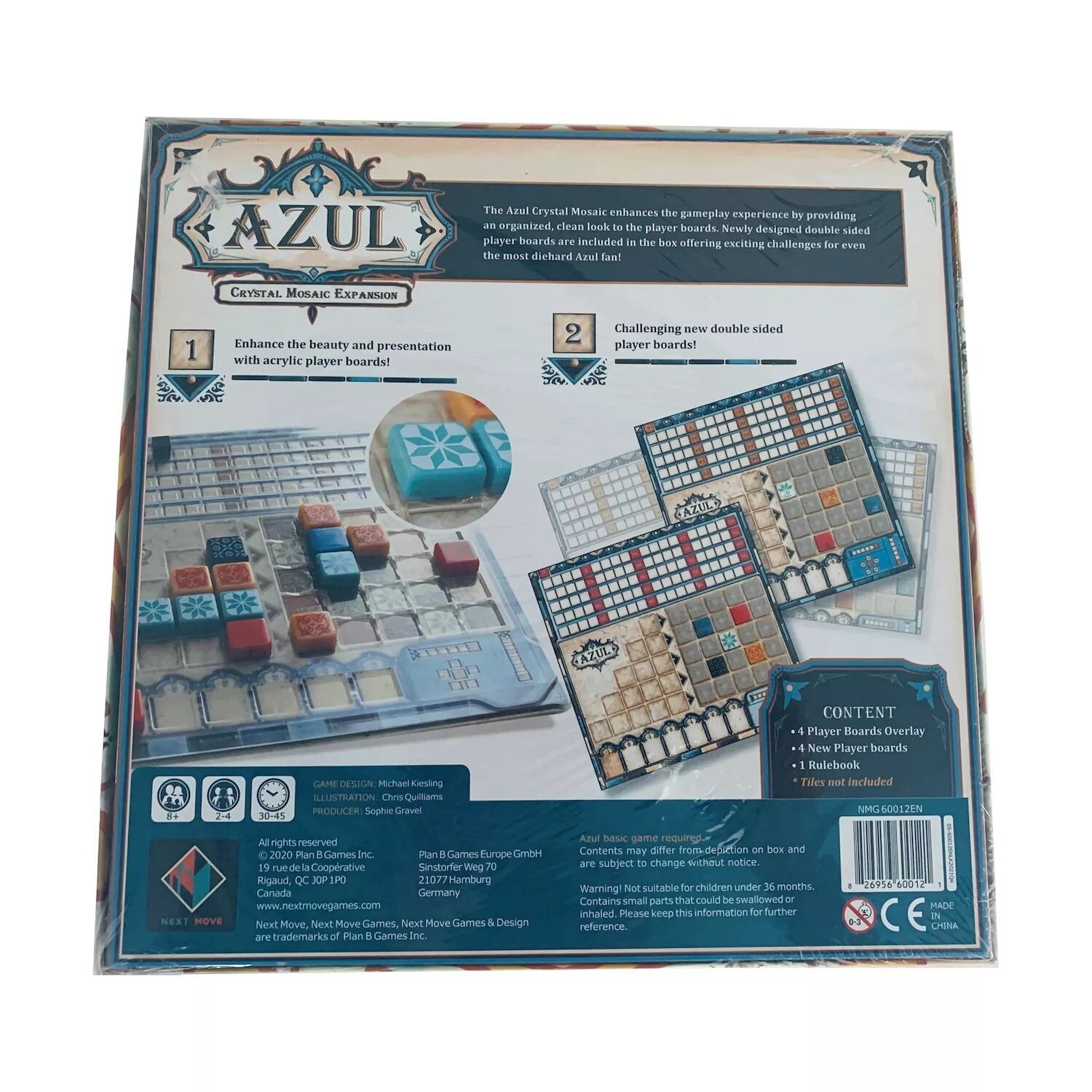 

Next Move Games Настольная игра Azul: Crystal Mosaic Expansion Next Move Games