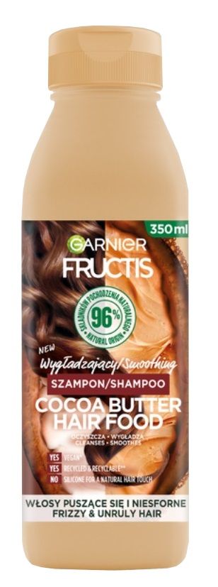 Fructis Hair Food Cococa Butter шампунь, 350 ml hair food термозащитная смесь кокосовое и аргановое масло 190 мл 6 4 жидк унции