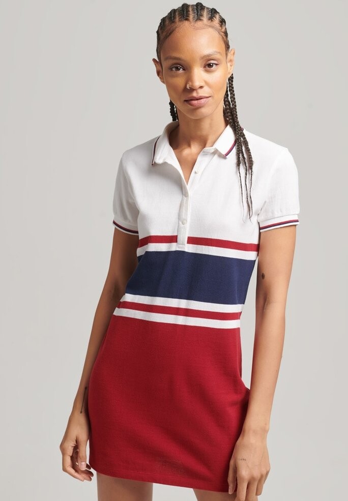 

Летнее платье Superdry, красный