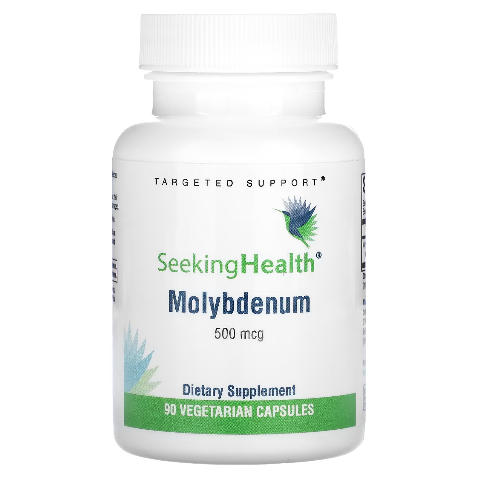 Молибден Seeking Health, 500 мкг, 90 вегетарианских капсул seeking health adrenal nutrients 90 вегетарианских капсул