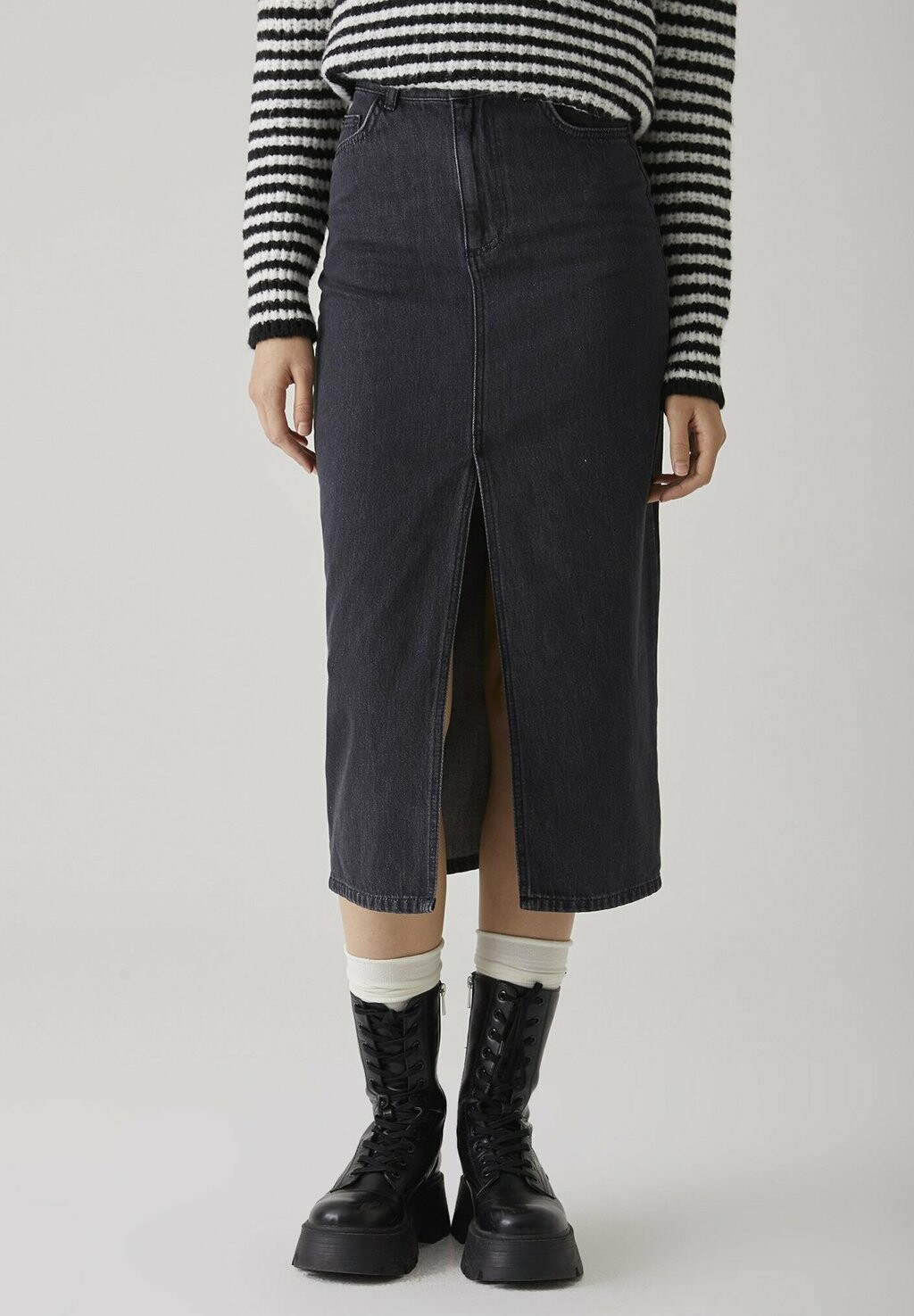 

Юбка Vaquera LTB IRENE SARIA REGULAR FIT, цвет dark grey