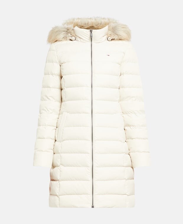 

Пуховик Tommy Hilfiger, шерсть белый