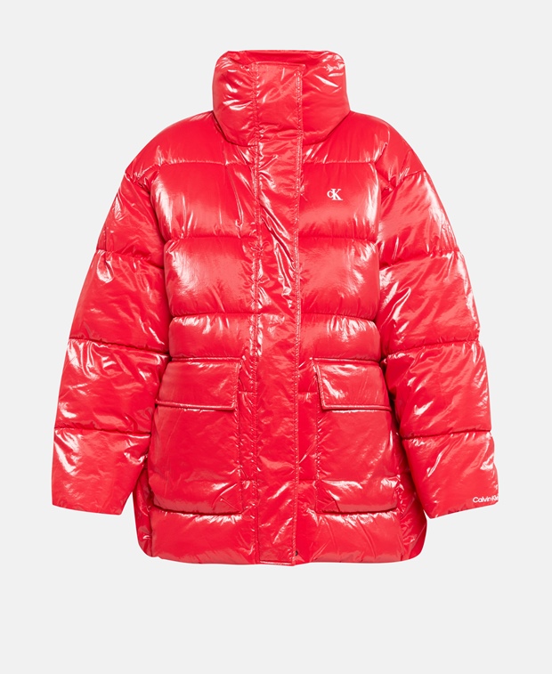 Зимняя куртка , кирпично красный Calvin Klein Jeans