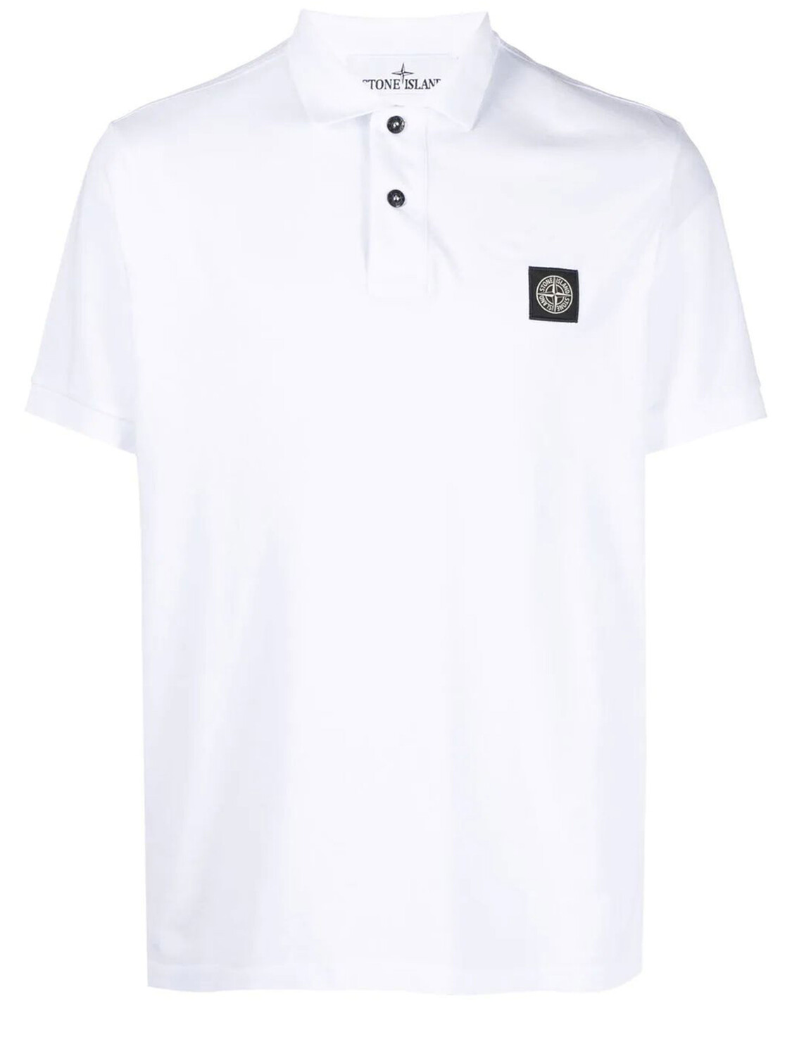

Рубашка Stone Island Cotton polo, белый