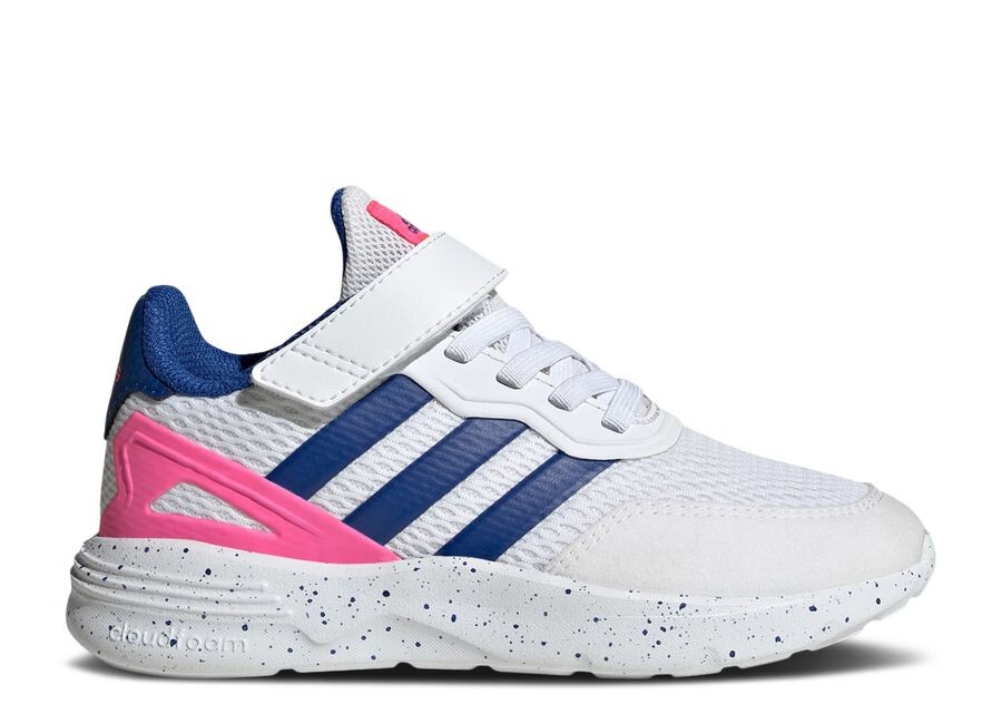 

Кроссовки adidas Nebzed J, цвет White Royal Pink