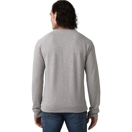 

Cardiff Fleece Crew мужские prAna, цвет Heather Grey
