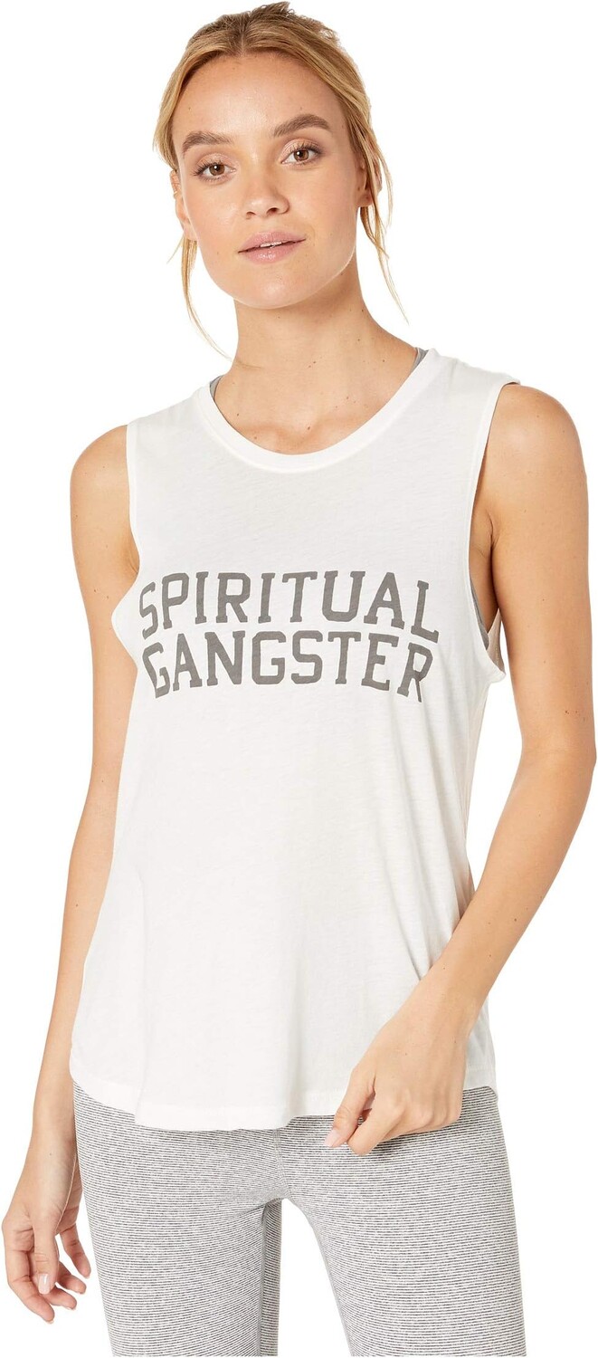 

Топ Muscle Tee Spiritual Gangster, цвет Stardust
