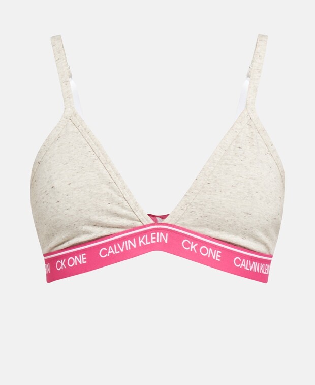 

Треугольный бюстгальтер Calvin Klein Underwear, светло-серый