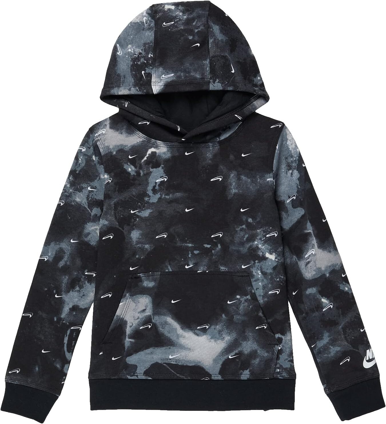 

Худи Nike NSW Club Marble Pullover Hoodie, черный