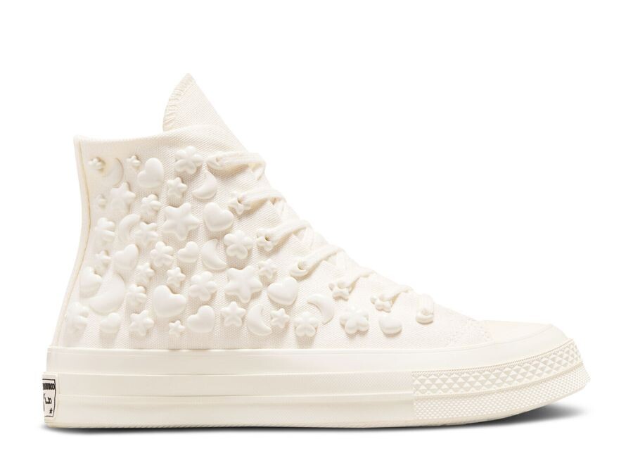 

Кроссовки Converse Wmns Chuck 70 High '3D Charms', кремовый