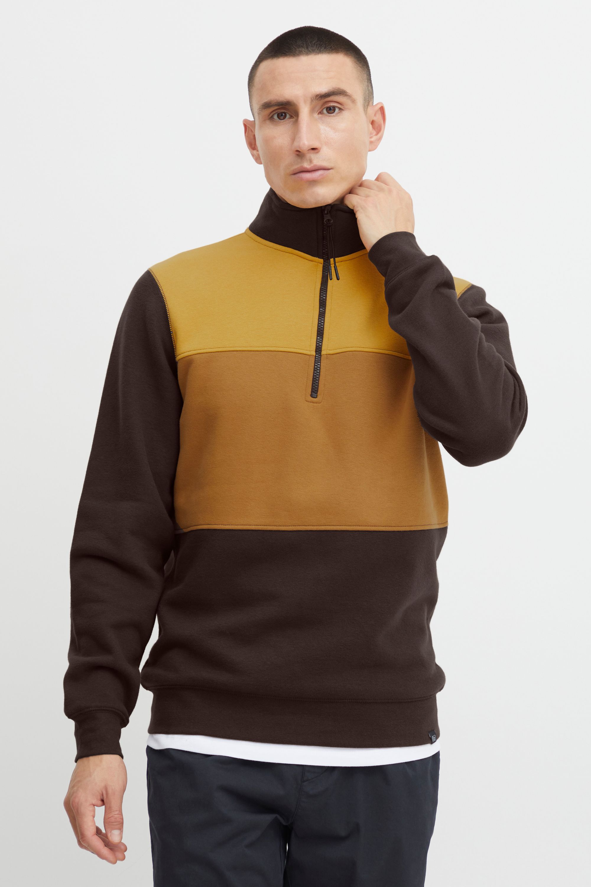 Пуловер BLEND Sweatshirt BHBlechen 20715514, коричневый