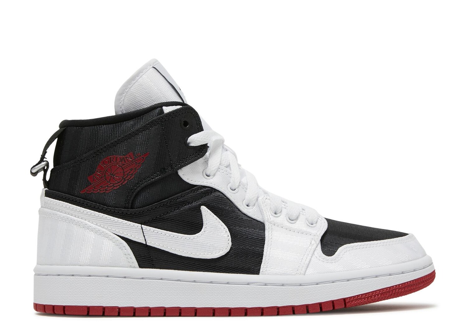 

Кроссовки Air Jordan Wmns Air Jordan 1 Mid Se Utility 'White Black Gym Red', черный