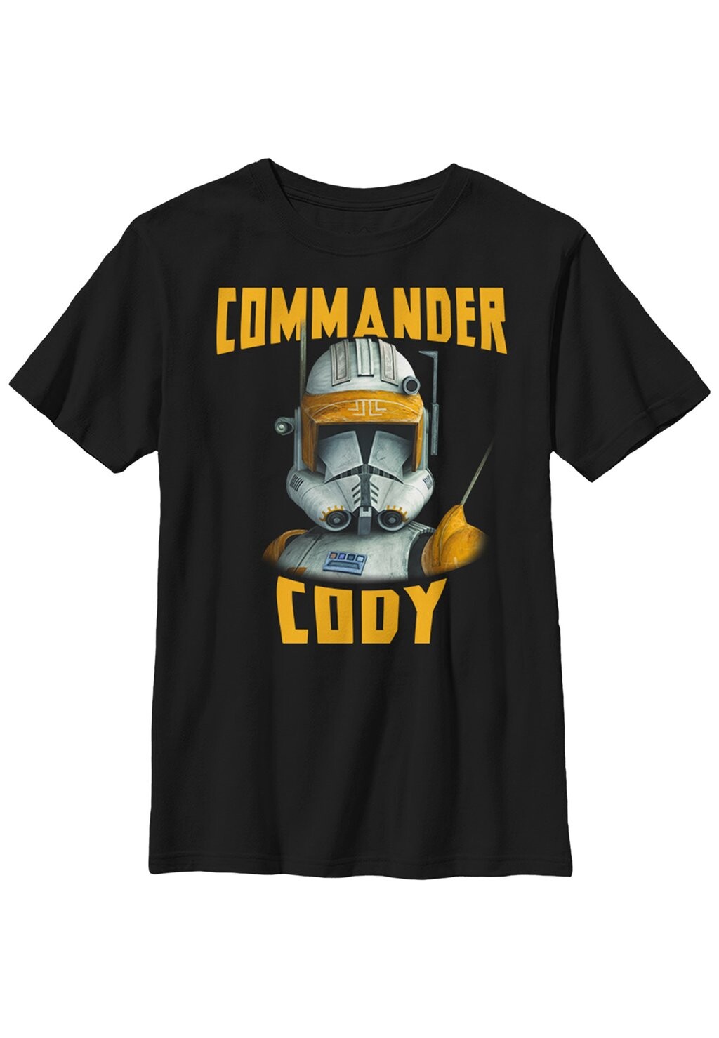 

Футболка с принтом Star Wars: Clone Wars Cody Face Star Wars, черный