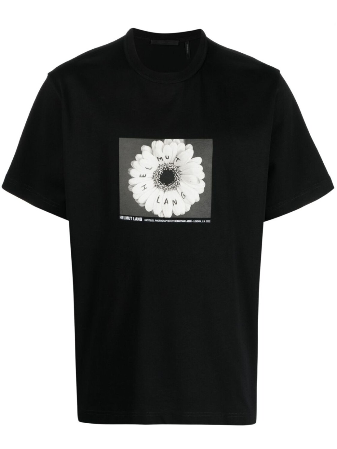 

Helmut Lang футболка с фотопринтом, черный