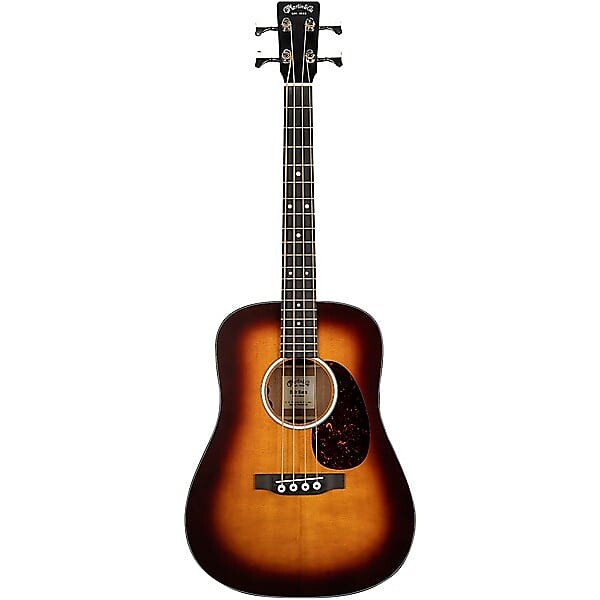 Басс гитара Martin DJR-10E Burst Acoustic Electric Bass Guitar басс гитара martin djr 10e acoustic electric short scale bass guitar natural w gig bag