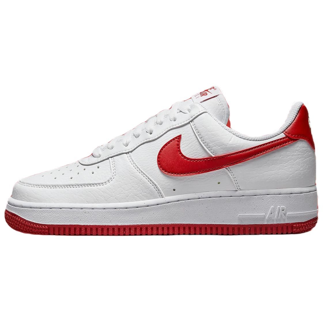 

Кроссовки Nike Air Force 1 Skateboarding Shoes Women's Low-top White/Red, белый/красный