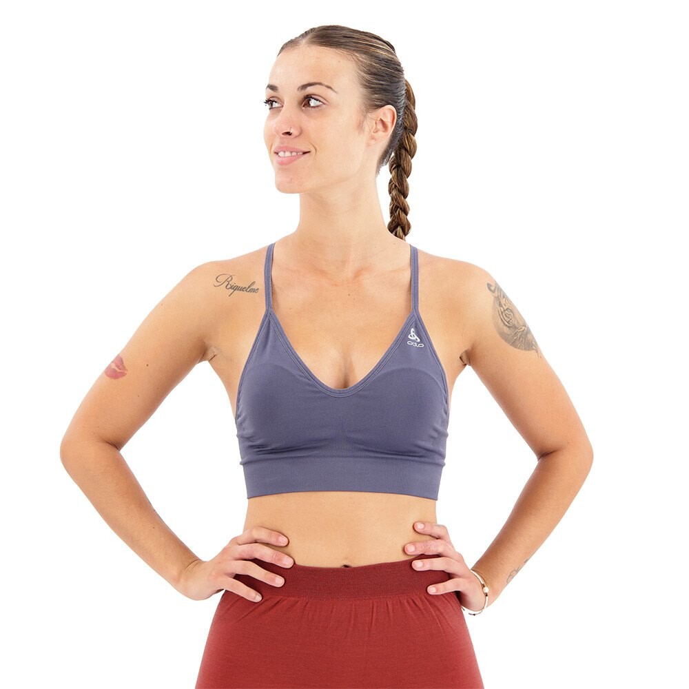 

Спортивный бюстгальтер Odlo Seamless Soft 2.0 Padded, фиолетовый