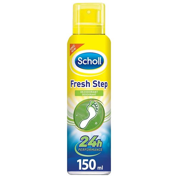 Scholl Fresh Step дезодорант для ног, 150 ml scholl fresh step освежающий дезодорант для ног 150 мл