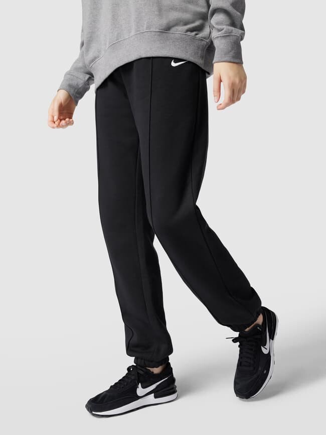 

Кроссовки с лейблом, модель "Waffle One" Nike, черный