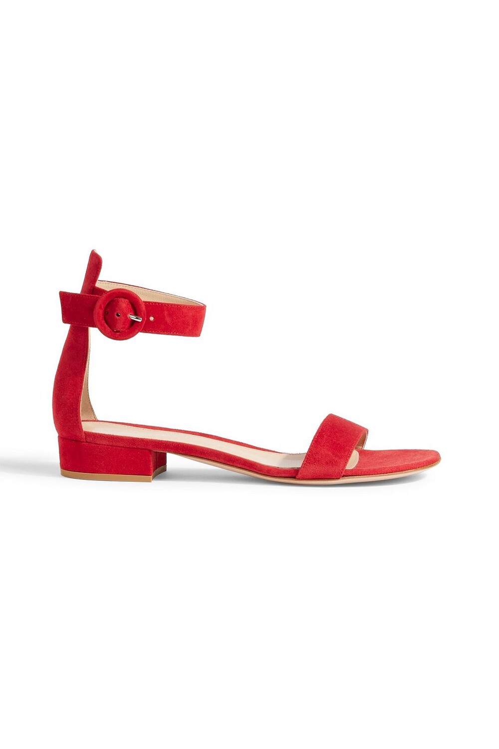 

Замшевые босоножки Portofino 20 GIANVITO ROSSI, красный