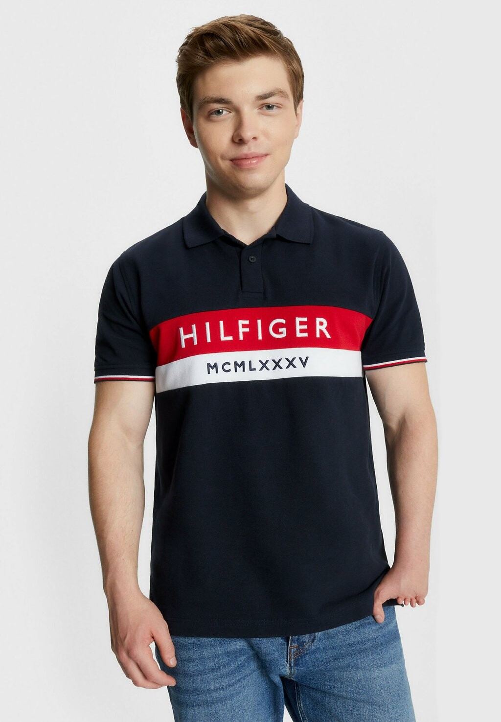 

Поло Tommy Hilfiger, небо пустыни