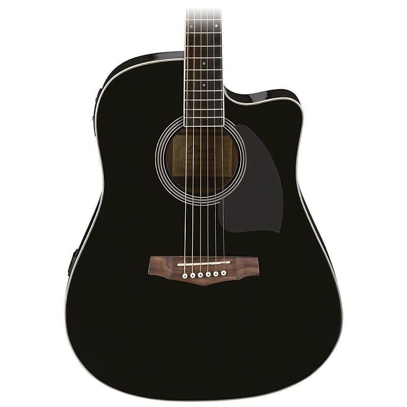 

Акустическая гитара Ibanez Performance Series Dreadnaught Acoustic-Electric Guitar w Cutaway - Gloss Black