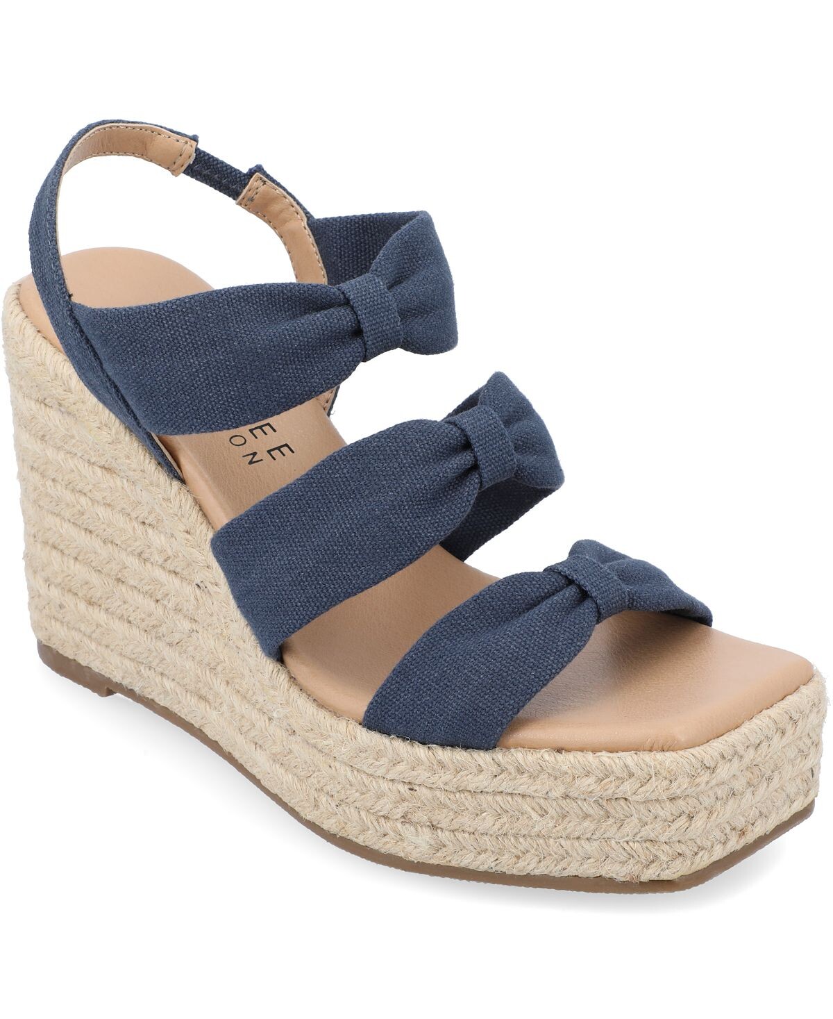 

Женские сандалии Santorynn на танкетке на платформе Journee Collection