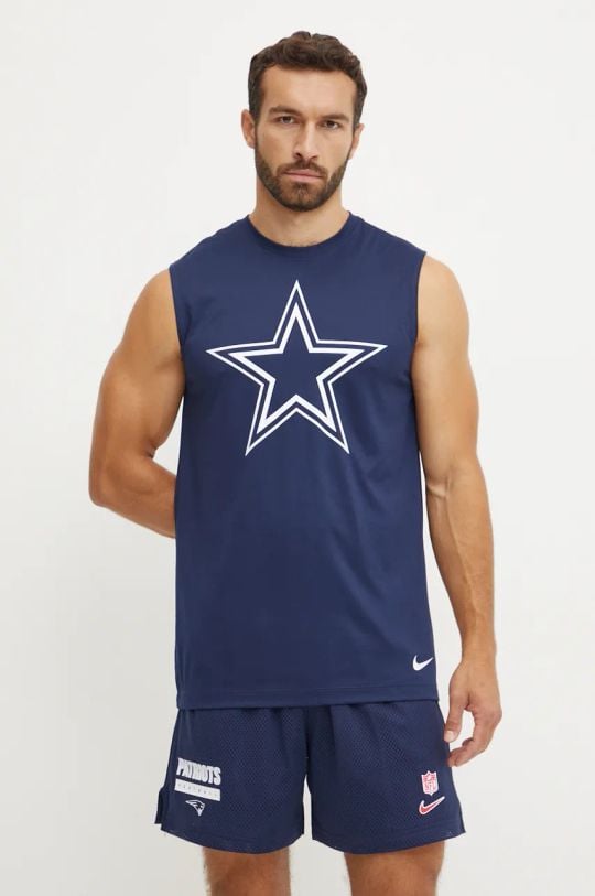 

Тренировочная майка Dallas Cowboys Nike, темно-синий