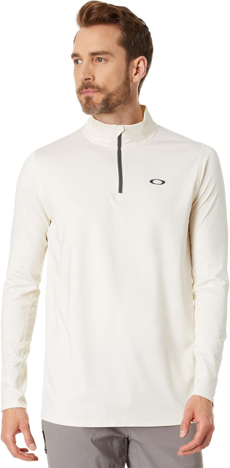 

Пуловер на молнии 1/4 Gravity Range Oakley, цвет Arctic White Heather