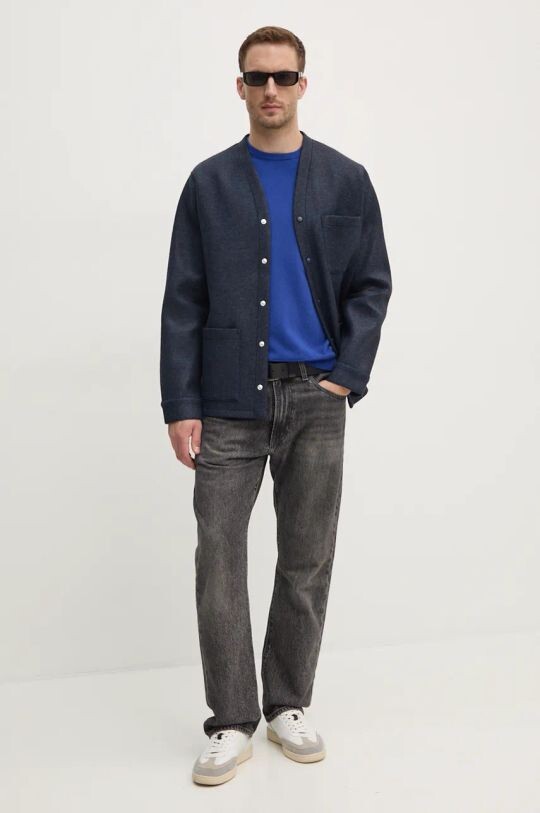 

Шерстяной свитер United Colors of Benetton, синий