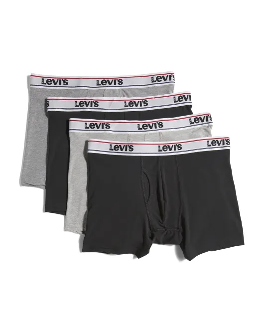 

4 шт. трусы-боксеры Levis, цвет Multi