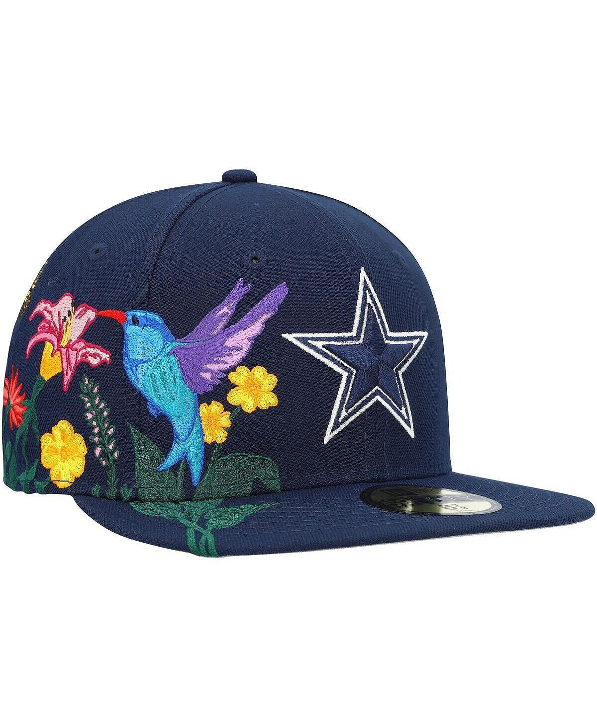 

Мужская темно-синяя приталенная шляпа Dallas Cowboys Blooming 59FIFTY New Era