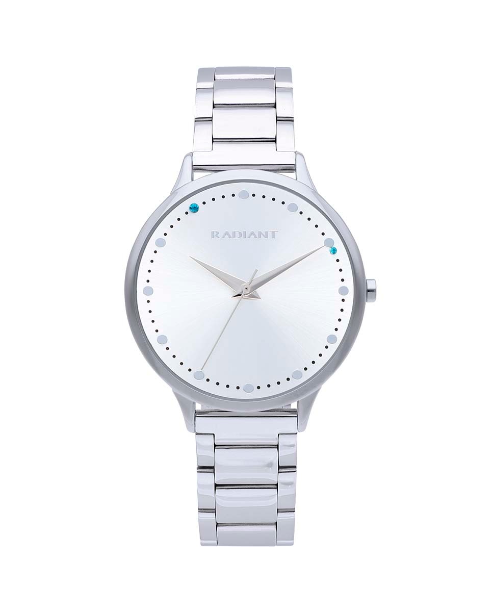 Женские часы Wish RA595201 со стальным и серебряным ремешком Radiant, серебро новинка 2022 женские модные повседневные часы с кожаным ремешком простые женские кварцевые часы с маленьким циферблатом наручные часы под