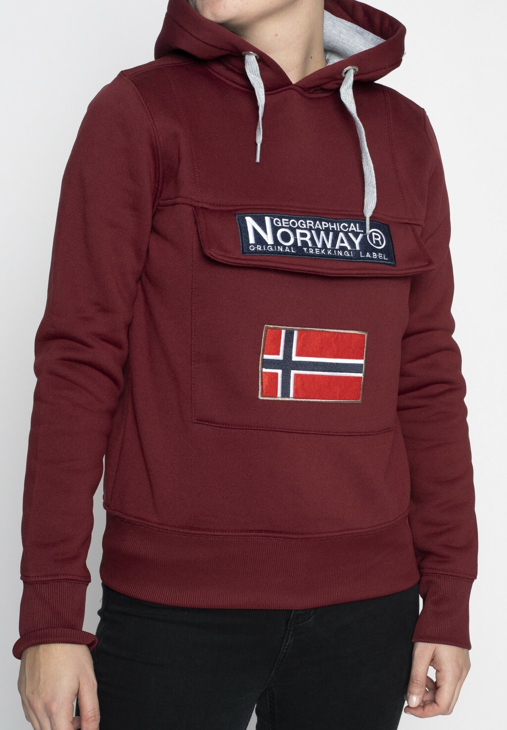 

Толстовка GADRIEN Geo Norway, Бордо