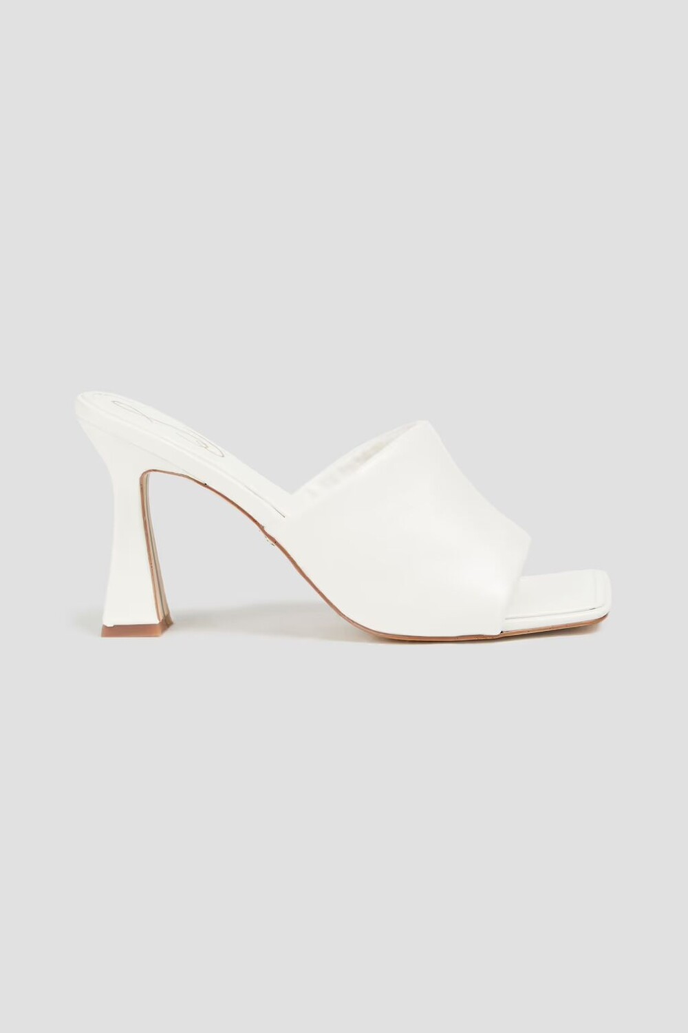 

Кожаные мюли Carmen Sam Edelman, белый