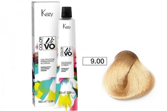 Краска для волос Kezy Color Vivo 100 мл 9.00 очень светлый блондин