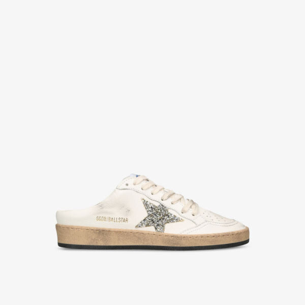 

Кроссовки Ballstar Sabots из искусственной кожи Golden Goose, белый