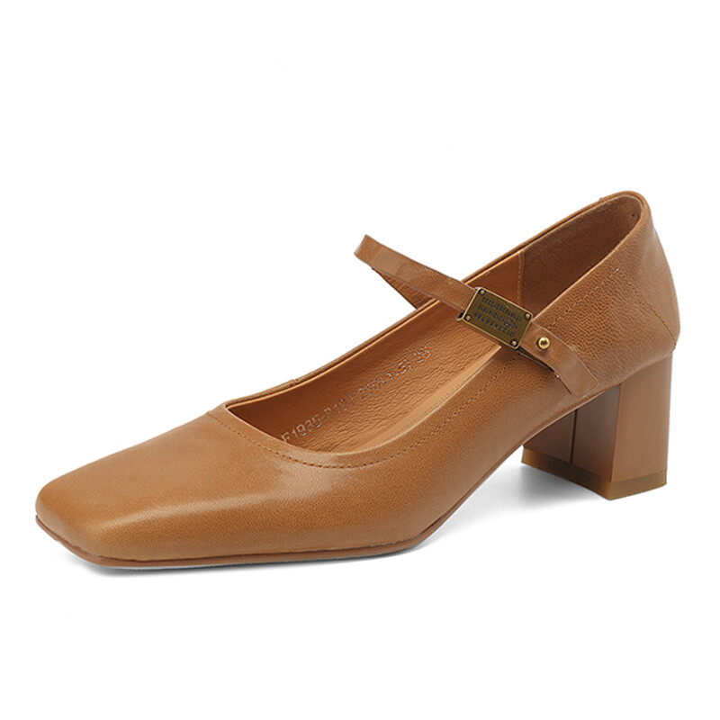 

Туфли Мэри Джейн женские Easttatall, цвет Caramel