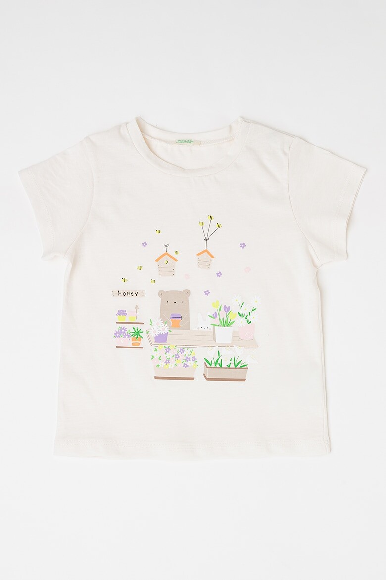 

Футболка с принтом United Colors Of Benetton, белый