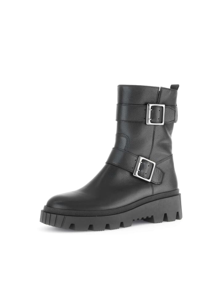 

Ботильоны Gabor Fashion Biker Boots, черный