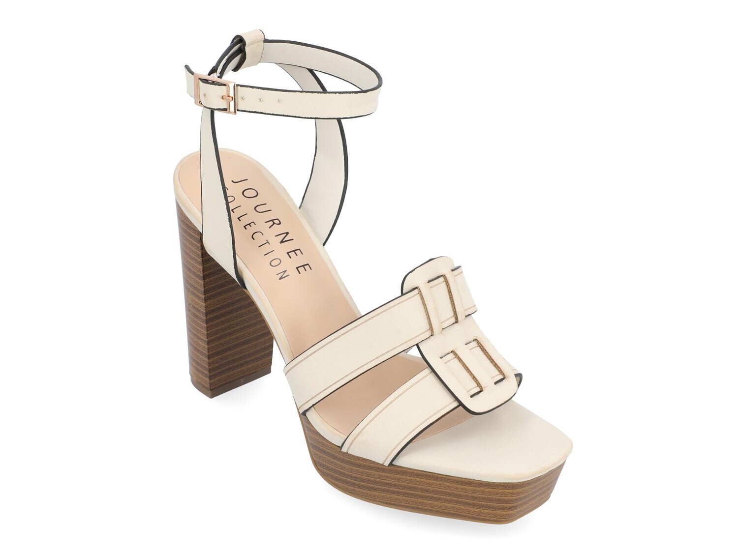 

Сандалии Mandilyn из коллекции Journee Journee Collection, серо-коричневый