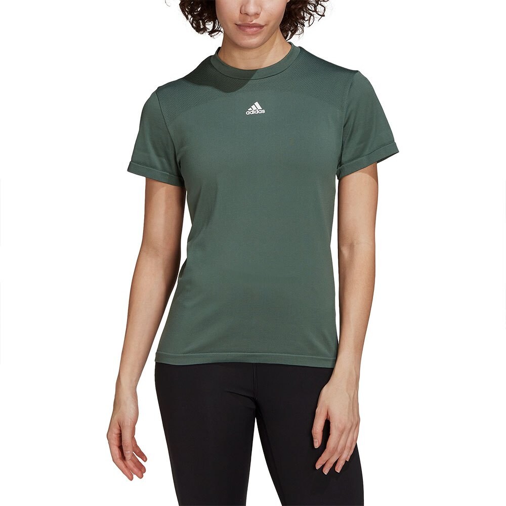 

Футболка adidas Aeroknit Seamless, зеленый
