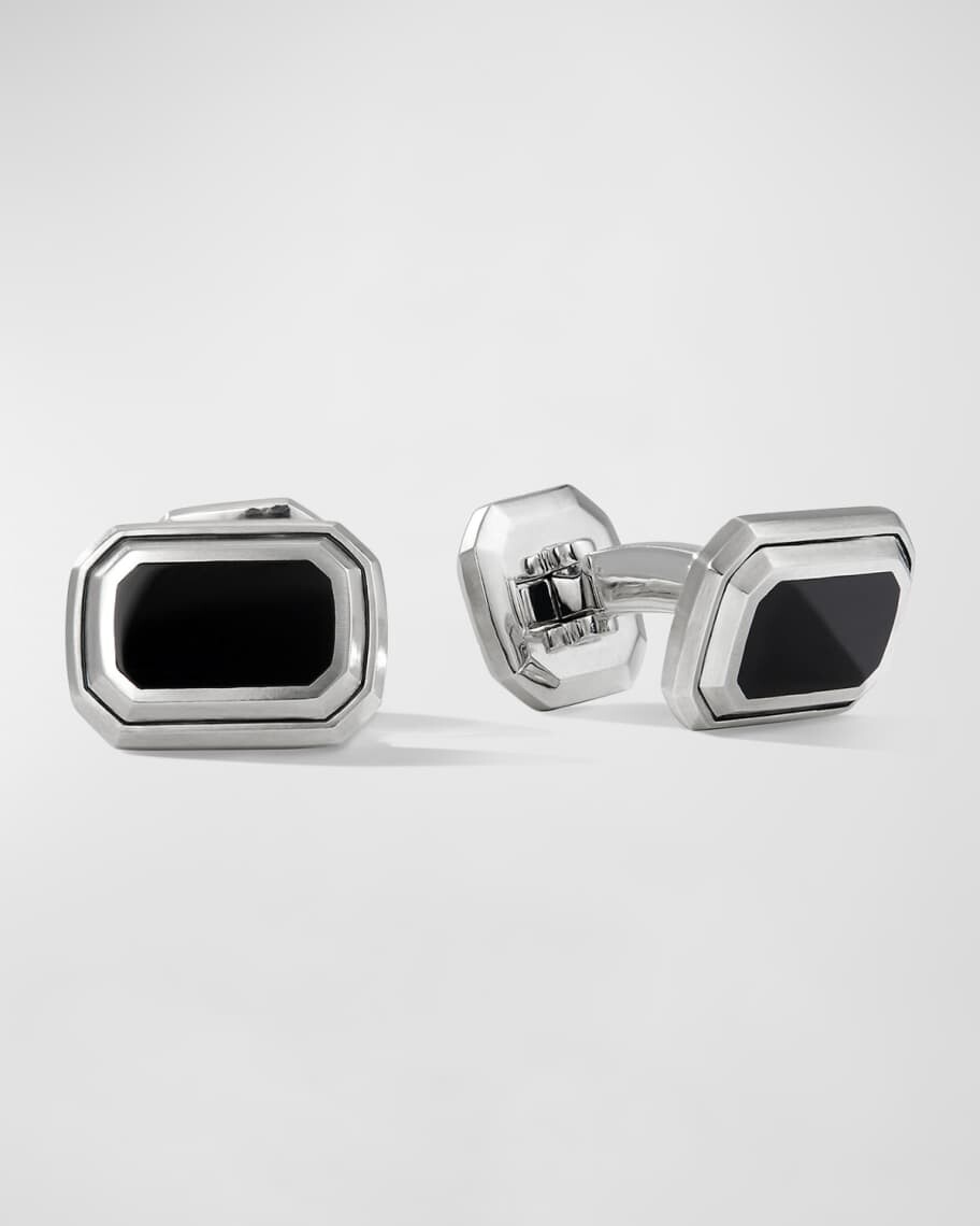 

Мужские запонки Deco из серебра с драгоценными камнями, 17 мм David Yurman